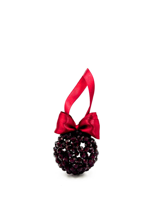 Bombka Świąteczna ,,Bordo" 1 szt.