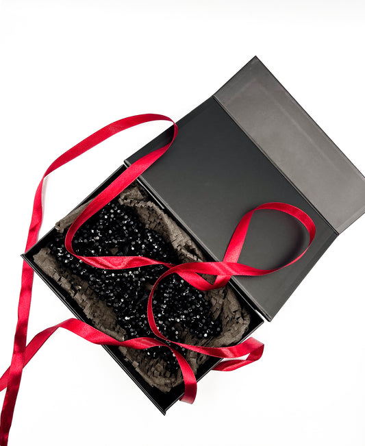 Kokardki Świąteczne ,,Black" 3 szt.