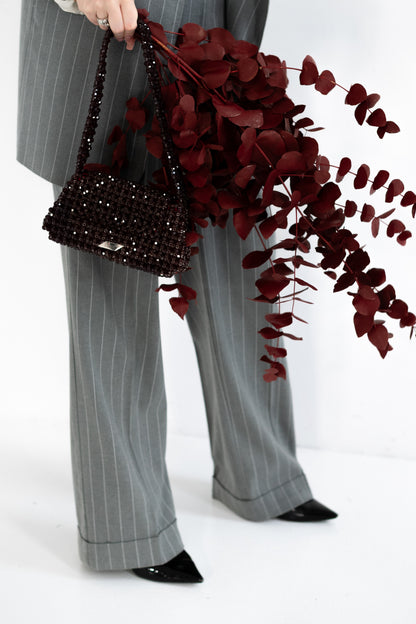 Handbag ,,Delency Bordo''