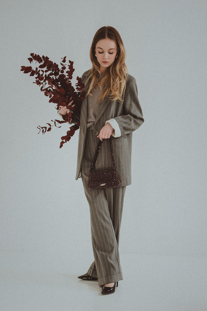 Handbag ,,Delency Bordo''