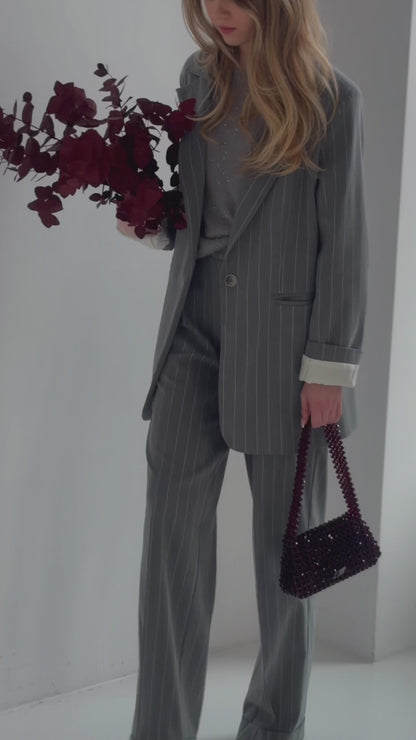 Handbag ,,Delency Bordo''