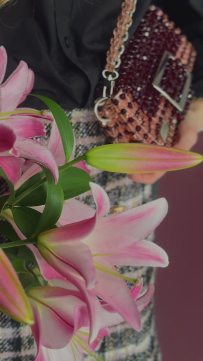 Torebka ,,Stella Garnet Rose"